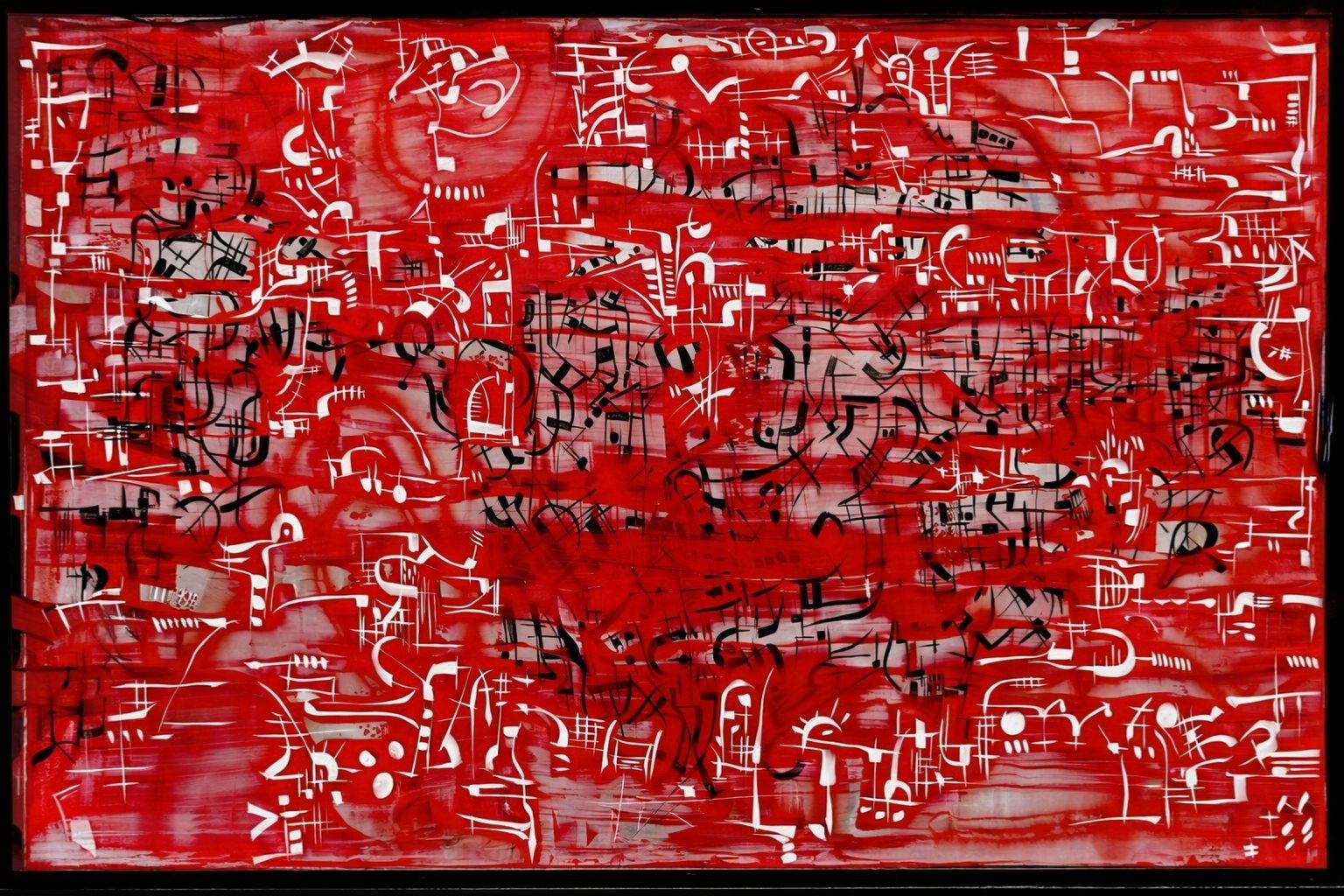 Grafismos by Santi Flores | Contemporary Abstract Painting