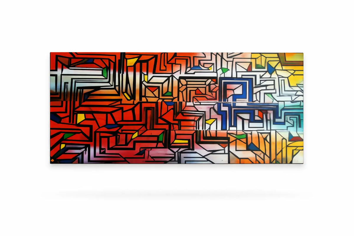 Morning and Afternoon by Santi Flores | Contemporary Painting