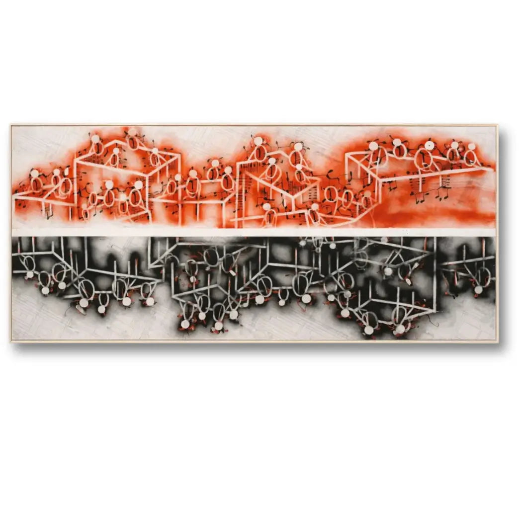 Solitud New York 2 by Santi Flores | Contemporary Wall Sculpture